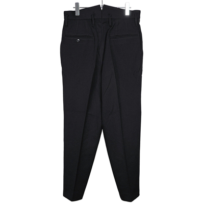 ESSAY [ 3 TUCKED SLACKS (P-1) ] BLACK