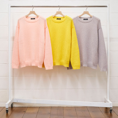 UNUSED [ US1644 (3G crew neck knit) ] SALMON PINK