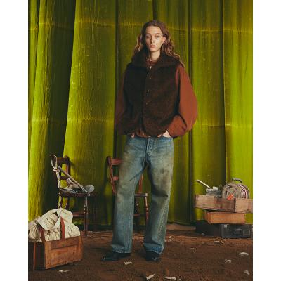 refomed [ RIGHT HANDED DENIM PANTS "USED" ] USED