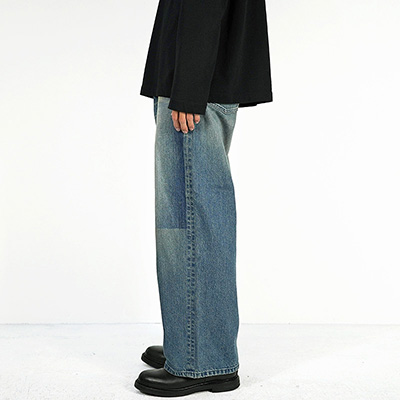 URU [ PAINTER PANTS TYPE B ] L.INDIGO