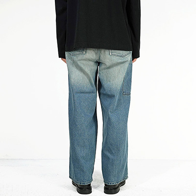 URU [ PAINTER PANTS TYPE B ] L.INDIGO