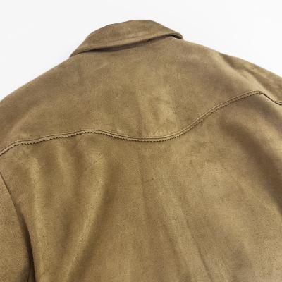 UNUSED [ US2516 (Suede jacket) ] BEIGE
