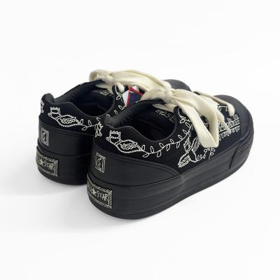 SHINYAKOZUKA [ PICTURESQUE ANTIQUE SNEAKER WITH CONVERSE ] DAWN BLACK