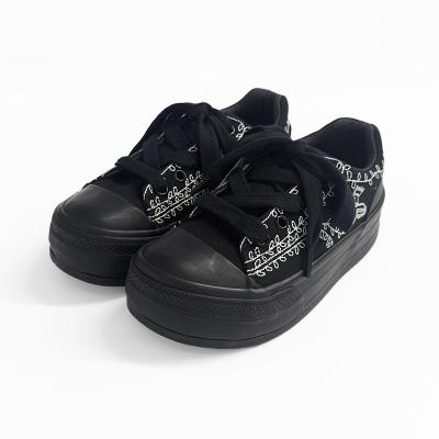 SHINYAKOZUKA [ PICTURESQUE ANTIQUE SNEAKER WITH CONVERSE ] DAWN BLACK