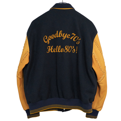 DAIRIKU [ "Andrew" Stadium Jacket ] Navy