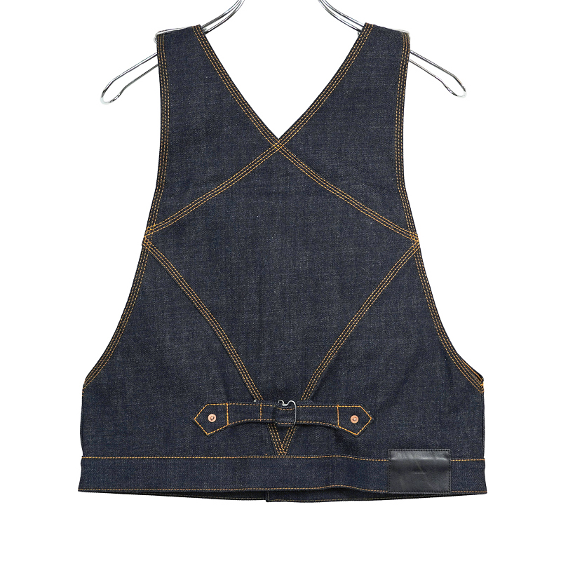 SUGARHILL [ DENIM VEST ] RIGID INDIGO | ロイド・エフダブリュー