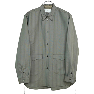 SUGARHILL [ CHICRAIN BUTTON-DOWN SHIRT ] GREEN