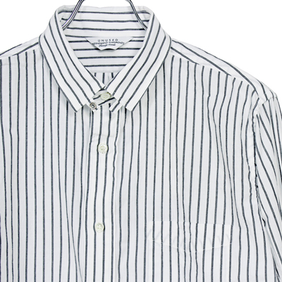 UNUSED [ US1882 (stripe shirt) ] GRAY STRIPE | ロイド・エフ 