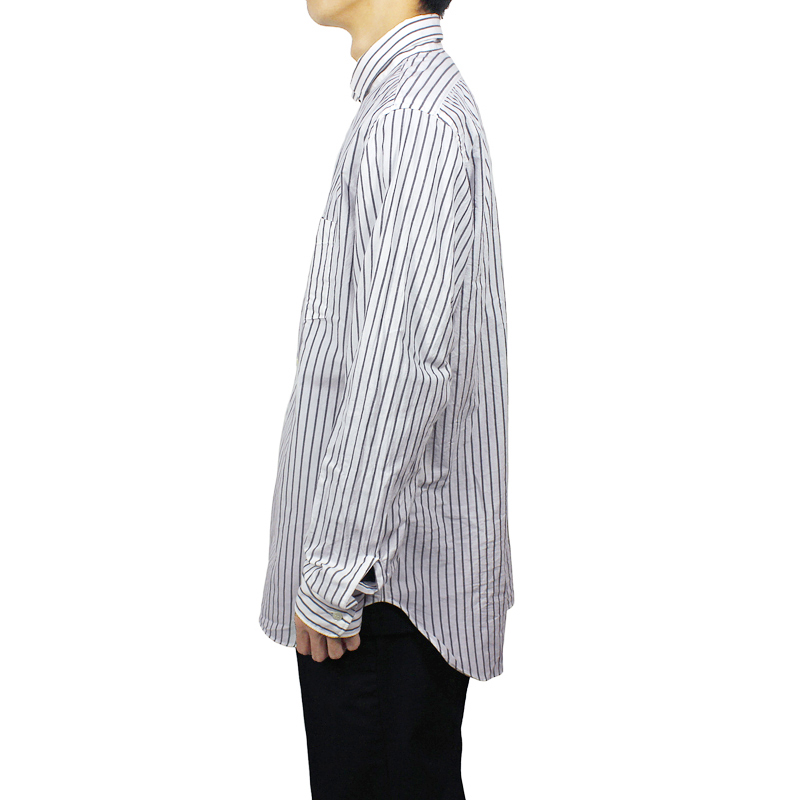 UNUSED [ US1882 (stripe shirt) ] GRAY STRIPE ロイド・エフダブリュー (LLOYD FW)