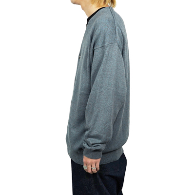 crepuscule [ cardigan ] BLUE×BROWN