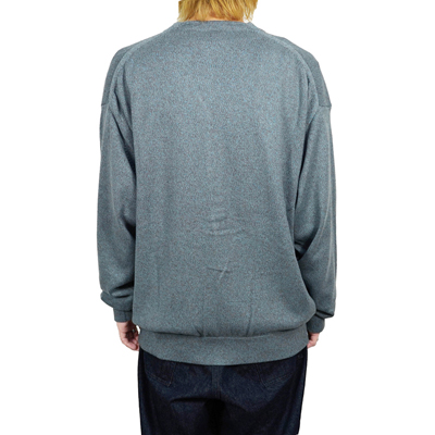 crepuscule [ cardigan ] BLUE×BROWN