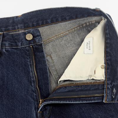 UNUSED [ UW1180 (14oz Denim buggy pants) ] INDIGO