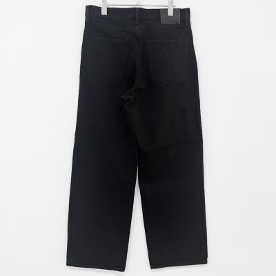 UNUSED [ UW1180 (14oz Denim buggy pants) ] BLACK
