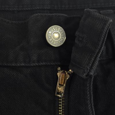 UNUSED [ UW1180 (14oz Denim buggy pants) ] BLACK