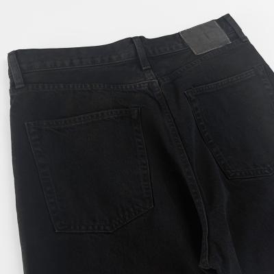 UNUSED [ UW1180 (14oz Denim buggy pants) ] BLACK