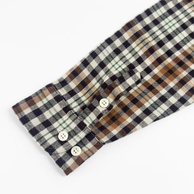 UNUSED [ US2524 (Rayon check shirt) ] BEIGE×BROWN