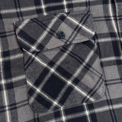 UNUSED [ US2524 (Rayon check shirt) ] GRAY×DARK GREEN