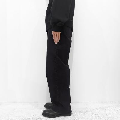 UNUSED [ UW1180 (14oz Denim buggy pants) ] BLACK