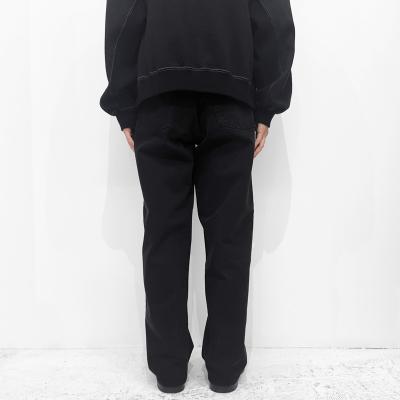 UNUSED [ UW1180 (14oz Denim buggy pants) ] BLACK