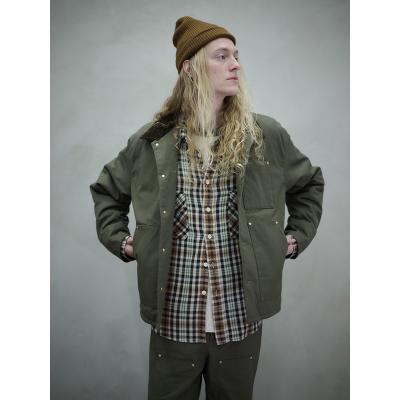 UNUSED [ US2524 (Rayon check shirt) ] BEIGE×BROWN