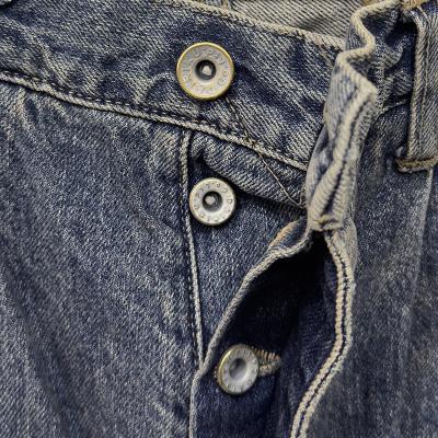 DAIRIKU [ Super Damage Wide Denim Pants ] Indigo