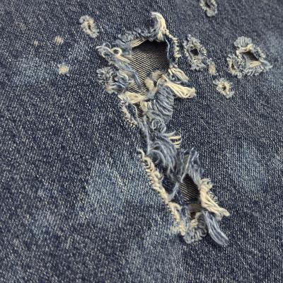 DAIRIKU [ Super Damage Wide Denim Pants ] Indigo
