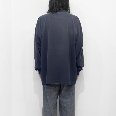 DAIRIKU [ "WHERE" Vintage Theme Tee ] Vintage Navy