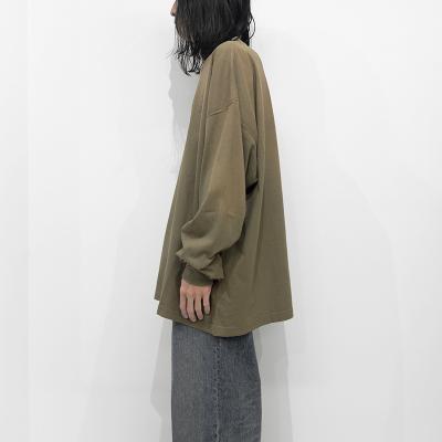 DAIRIKU [ "WHO" Vintage Theme Tee ] Vintage Khaki