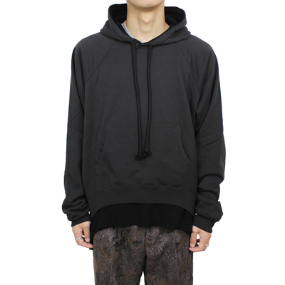 Sasquatchfabrix. [ DOUBLE FACE SWEAT HOODIE ] BLACK