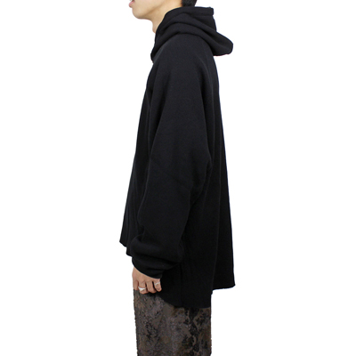 Sasquatchfabrix. [ DOUBLE FACE SWEAT HOODIE ] BLACK