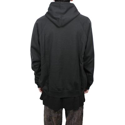 Sasquatchfabrix. [ DOUBLE FACE SWEAT HOODIE ] BLACK