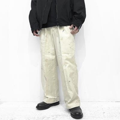 refomed [ FORMAN DUCK TROUSERS "PAINT" ] OFF