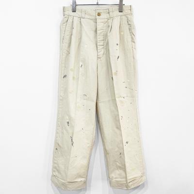 refomed [ FORMAN DUCK TROUSERS "PAINT" ] OFF
