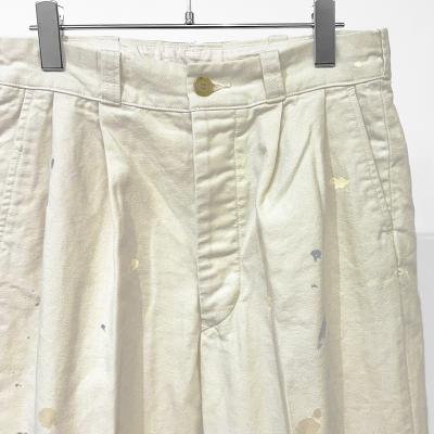 refomed [ FORMAN DUCK TROUSERS "PAINT" ] OFF