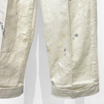 refomed [ FORMAN DUCK TROUSERS "PAINT" ] OFF