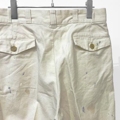 refomed [ FORMAN DUCK TROUSERS "PAINT" ] OFF