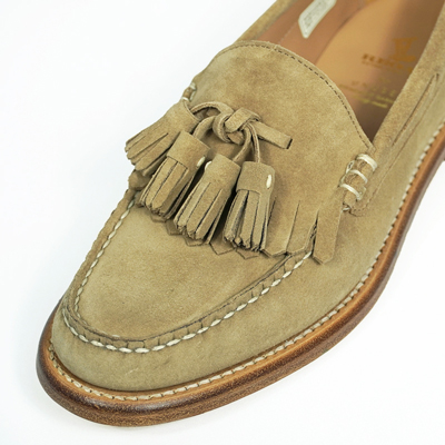 UNUSED [ UH0567 (Quilt tassel loafer) ] BEIGE