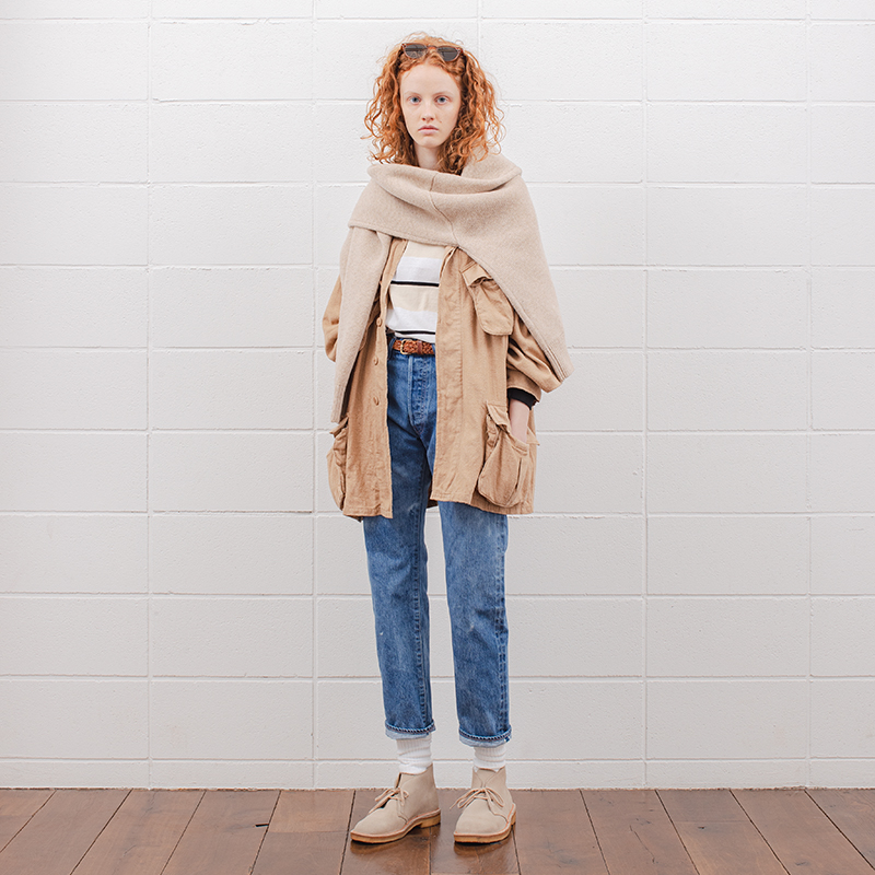 UNUSED [ UW1065 (13oz denim Sun faded pants) ] | ロイド・エフ