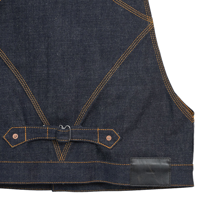 SUGARHILL [ DENIM VEST ] RIGID INDIGO