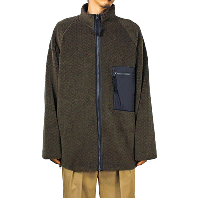 essay レトロカーディガン　18aw リバーシブル　撥水