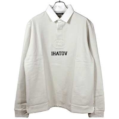 Sasquatchfabrix. ["IHATOV" RUGGER SHIRT] LIGHTGRAY