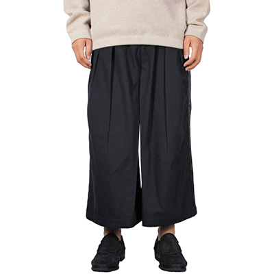 Sasquatchfabrix. [ HAKAMA LINE PANTS ] BLACK