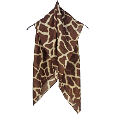 Sasquatchfabrix. [ ANIMAL PATTERN SCARF ] GIRAFFE