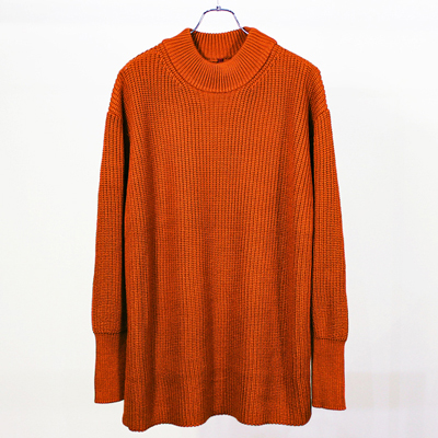 YANTOR [ Round Neck Knit ] ORANGE