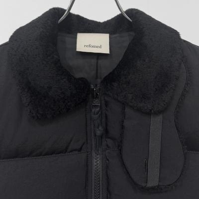 refomed [ SLEEPING DOWN VEST ] BLACK