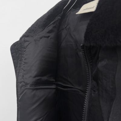 refomed [ SLEEPING DOWN VEST ] BLACK