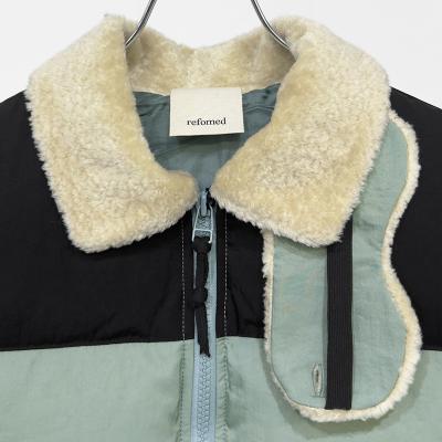 refomed [ SLEEPING DOWN VEST ] BLUEGRAY