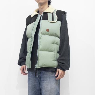 refomed [ SLEEPING DOWN VEST ] BLUEGRAY