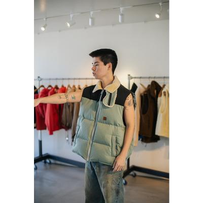 refomed [ SLEEPING DOWN VEST ] BLUEGRAY