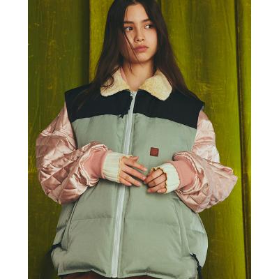 refomed [ SLEEPING DOWN VEST ] BLUEGRAY